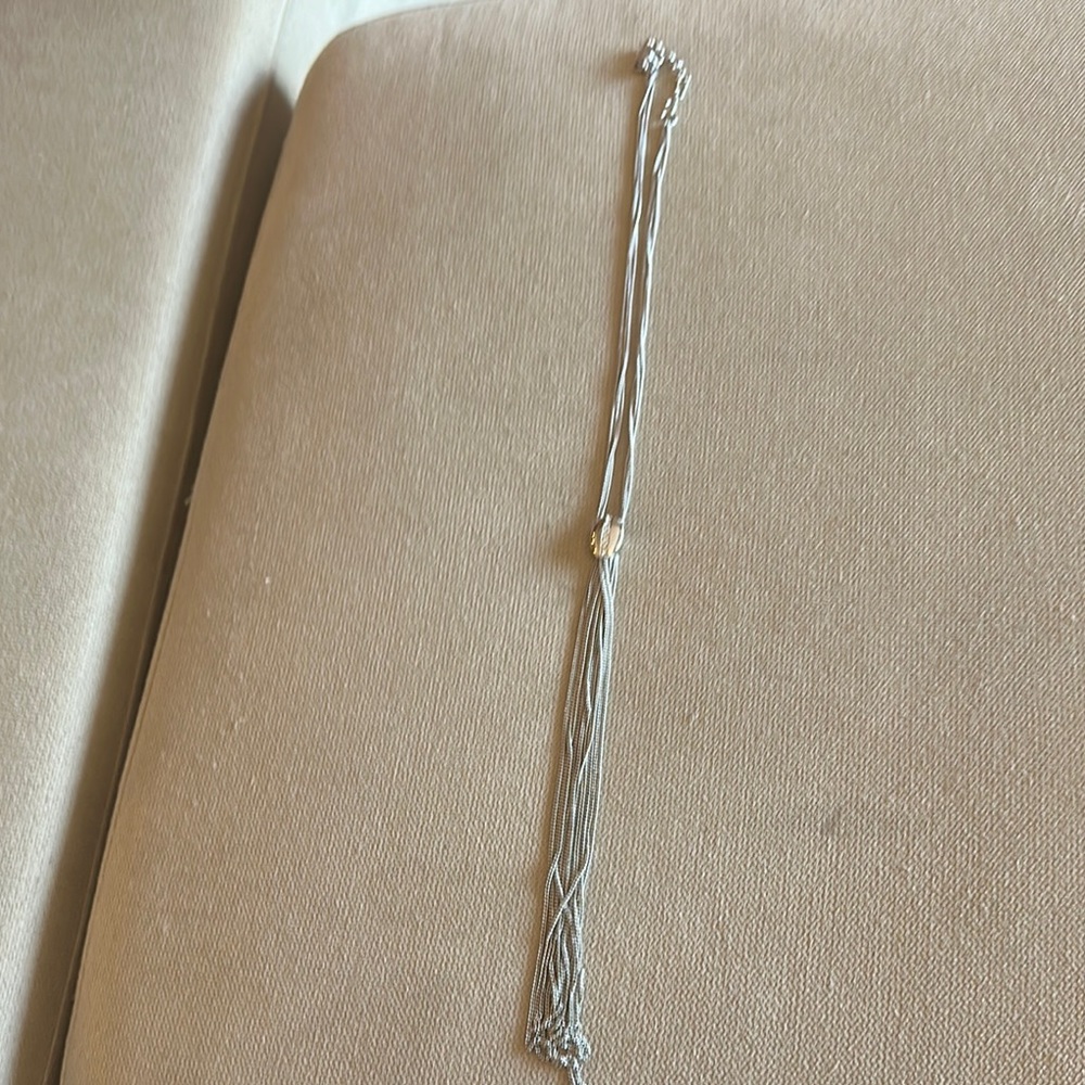 Touchstone crystal necklace